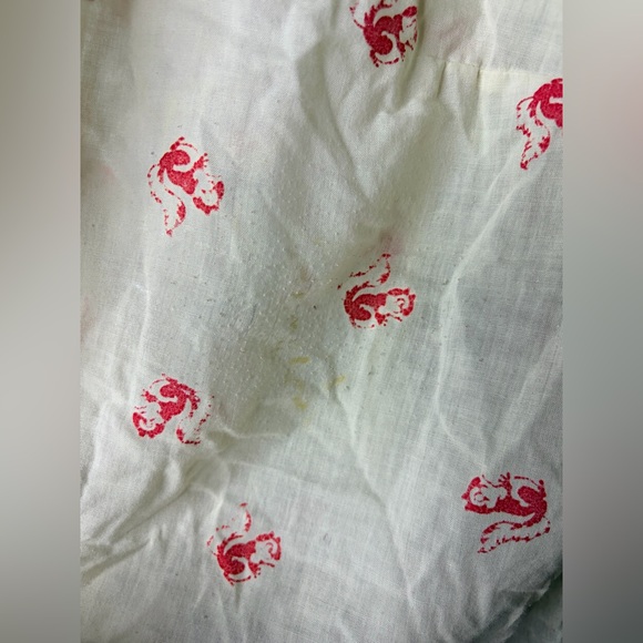 Vintage 70s Handmade Cotton Shirt Lot Floral & Folk Print Boho Tops Set of 2 - Picture 3 of 11